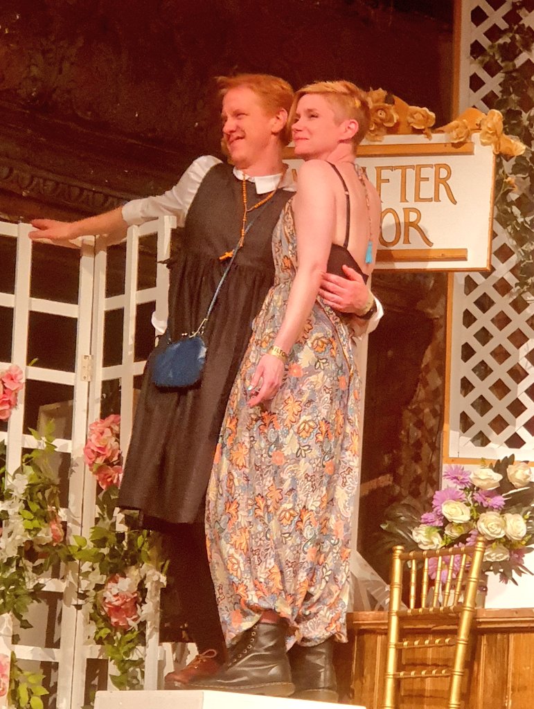 Kevenlaw's tweet photo. @sallyhodgkiss @RufusHound Happy belated birthday Rufus, I hope you enjoyed the cakes I supplied at the @theimprovathon today 💖🥰💖 You & Sally were AMAZING! Thanks for both being awesome at @WiltonMusicHall 💖 #Improvathon #Comedy #Improv #MondayMotivation https://t.co/lAcMRy11Lm