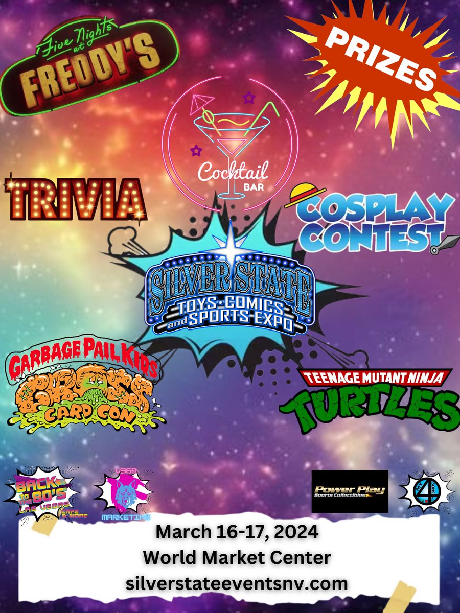 sseventsnv's tweet photo. Online tickets are on sale! Purchase before doors open and avoid waiting in line at the doors! 12 and under are free!
BONUS: There will be live trivia with great prizes you won't want to miss! Play with your friends and family or compete against all, it's gonna be fun https://t.co/k59NrOjNju
