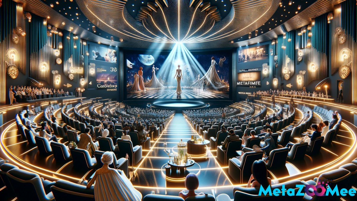 metazoomee's tweet photo. 🎥 Experience cinema like never before at #MetaZooMee's Virtual Film Festivals. Watch premieres, interact with filmmakers, and join discussions - all in a stunning virtual cinema setting. Lights, camera, and action in the metaverse! 🍿 #VirtualCinema #MetaFilmFest $MZM https://t.co/k19Iluh0so