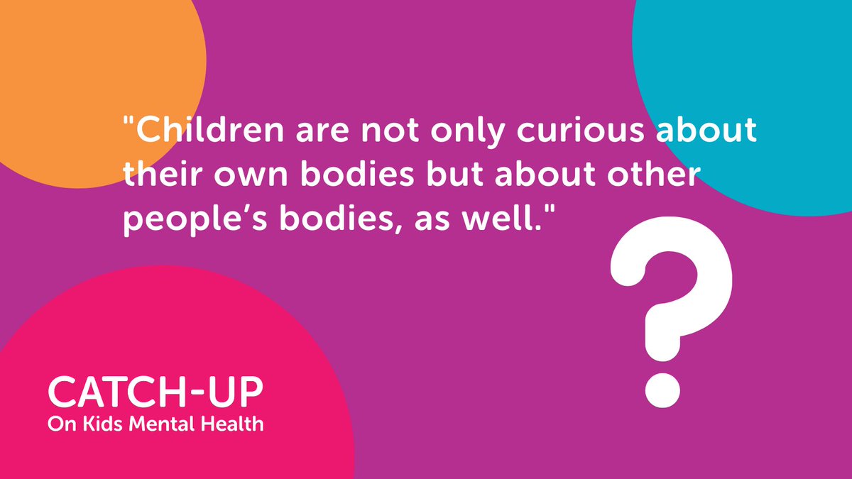 Catch4Kids's tweet photo. Learn more here 👉 https://t.co/2hTnrLsbeE
#MentalHealth #Parenting #Children #Sexuality https://t.co/q788WqUOg3