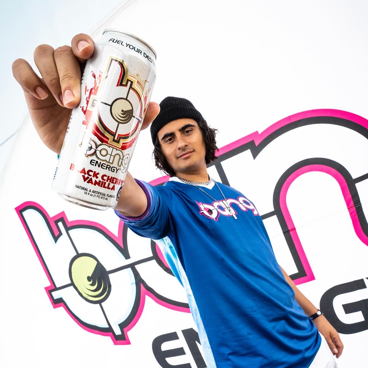 Need a break from the rail? 🔊 Recharge the vibes with a Bang Energy, all the good stuff and none of the sugar or calories. 👅 @BangEnergy #BangEnergy #FuelYourDestiny