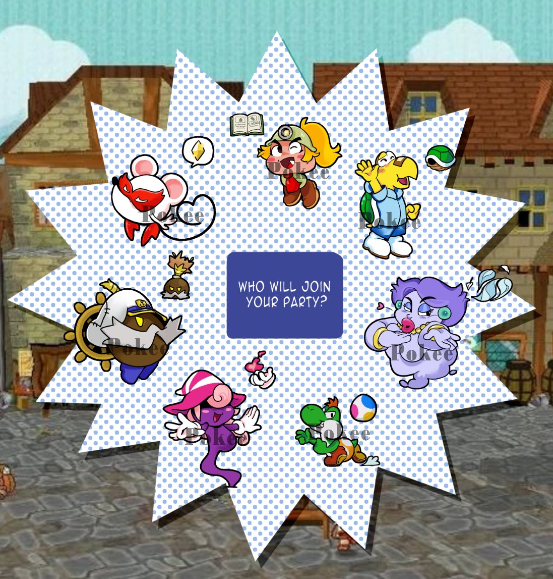 Slowpokest's tweet photo. In honor of the release date I'm pleased to present keychains I've been working on since ttyd was announced!
Who'se your favorite?
#papermario #TTYD https://t.co/VK4Ctlb1RC