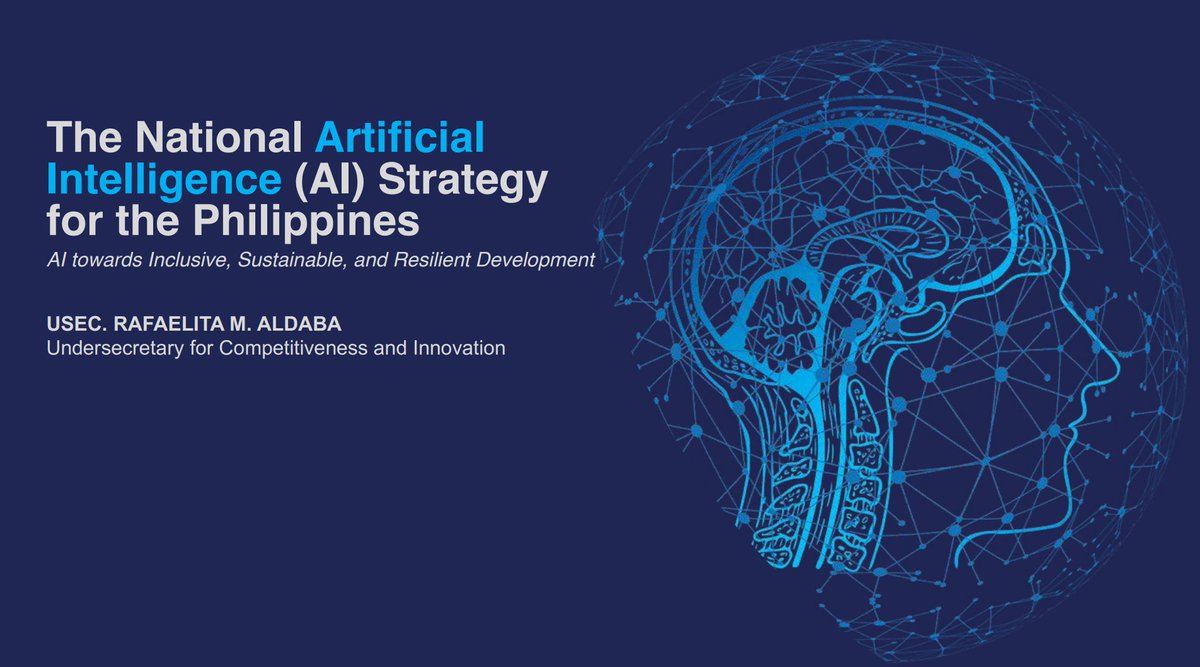 LumifyWorkPH's tweet photo. Learn how The National Artificial Intelligence (AI) Strategy for the Philippines leads to an AI inclusive, sustainable, and resilient development! 🤖 Full roadmap here: https://t.co/06bxOM7oRm 

#LumifyWorkPH  #AIPhilippines #AIRevolution https://t.co/216scVz04v