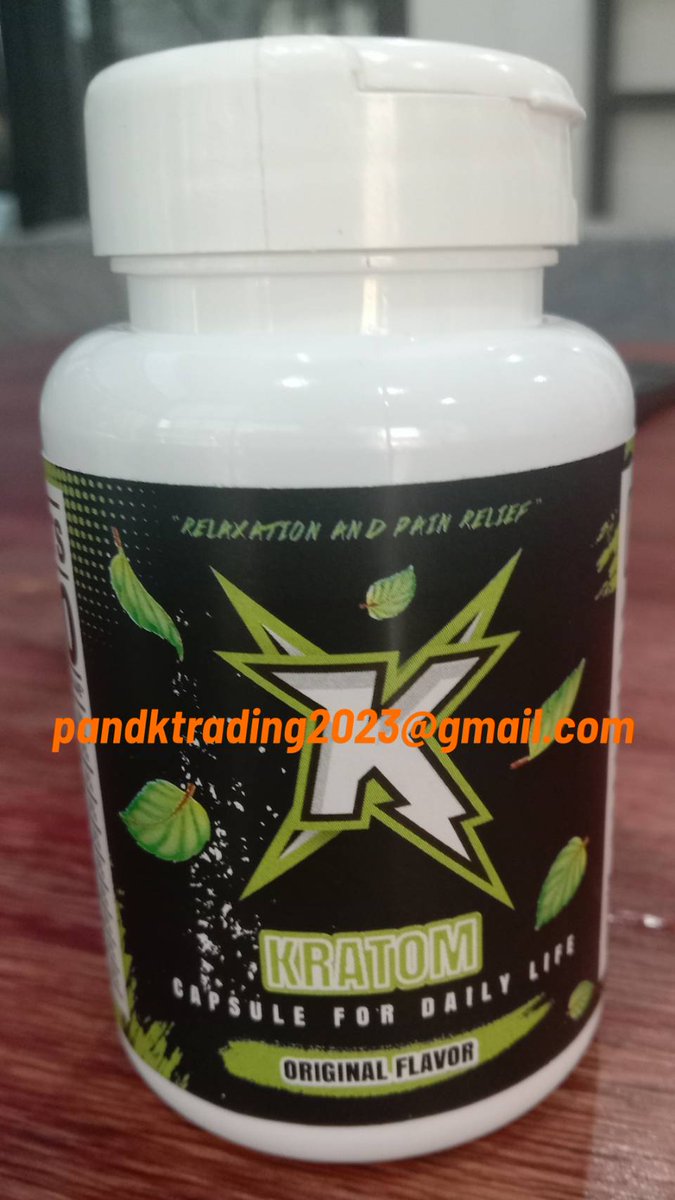 PKTradingTH's tweet photo. K-Zapp (Kratom with capsules)
-Organic ingredients
-Each capsules contains 100% mitragyna speciosa leaf
-Products with Thai FDA https://t.co/JcFhAz5kCO