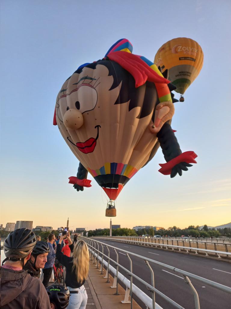 Third lot of pics from Canberra Day. 
Lucy the balloon #BalloonSpectacular #VisitCanberra