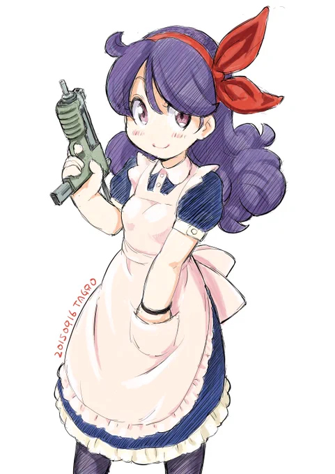 ほぼ唯一の鳥山キャラ絵あったわ。某フィギュアが元です。 