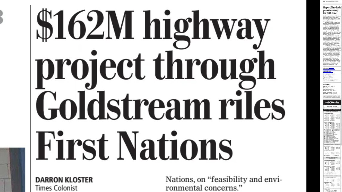 CJusticeVic's tweet photo. This $162 million should go to improving public transit instead of being wasted on a highway expansion boondoggle that threatens salmon habitat. https://t.co/NKJqslOR80 #yyj #yyjpoli #bcpoli https://t.co/W9OysZVHOr