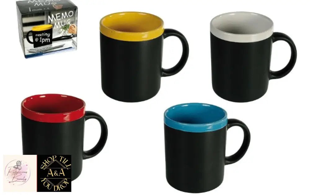 StDenise81150's tweet image. Writeable Memo Mug ☕️

£17.48 🤗

You can have Coffee,Tea, hot chocolate, or even warm milk to ☕️

Great as a father day ,Teachers gift or even a present for someone to❣️

Write using chalk (included) 

8 x 10cm
 rubyliciousbeauty.myshopify.com/products/write…

#writeable #memomug #rubyliciousbeauty