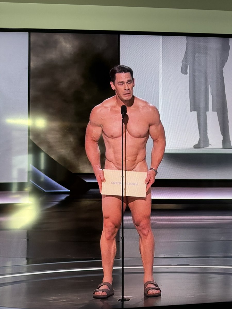 I just tuned in and saw this? What the… #Oscar2024 #OSCAR