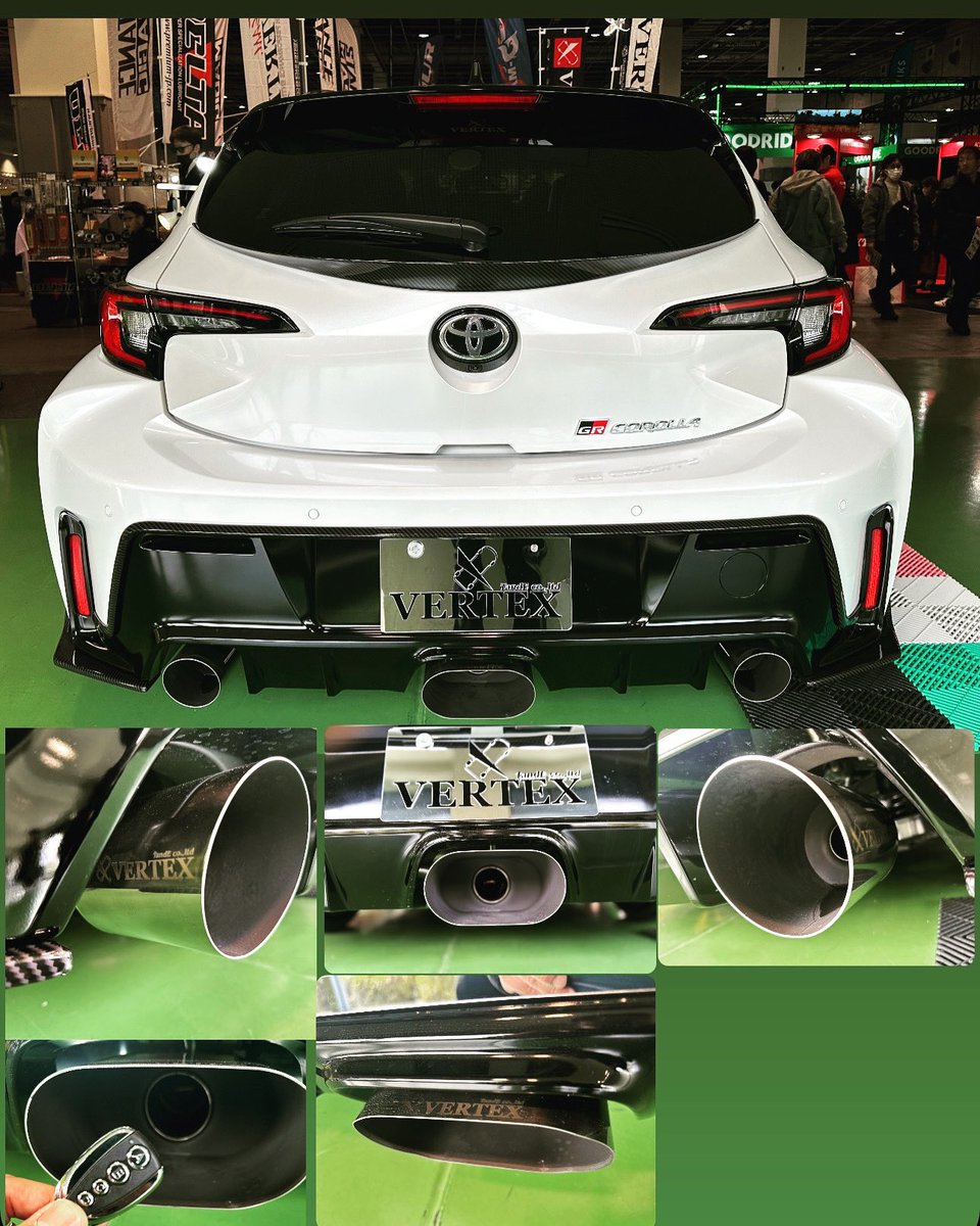 grカローラ 純正マフラー 新車外し GRカローラ 新車外し トヨタ GR
