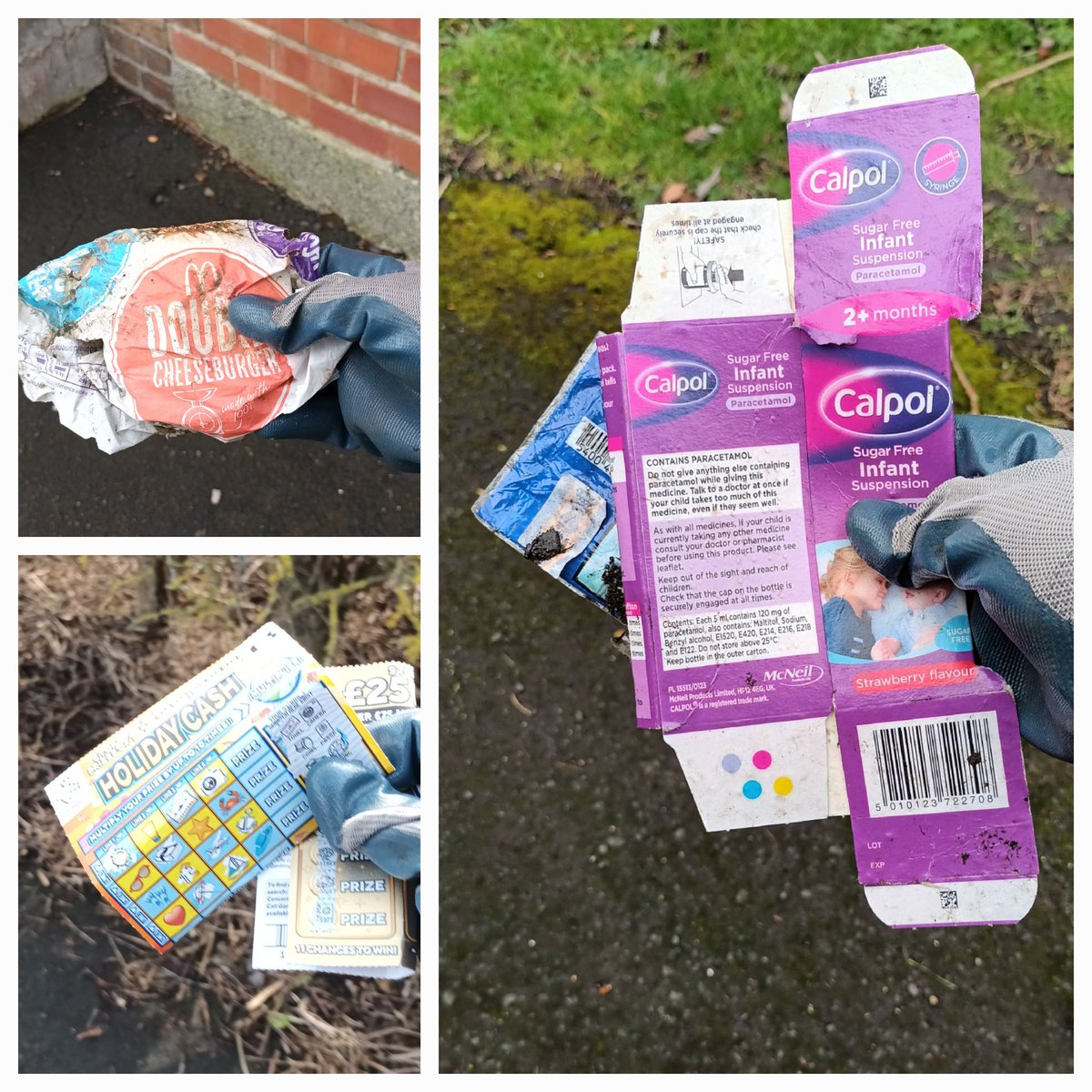 Been away for a few days 🤠🎵🎸, but still managed some #litter picking earlier in the week. #Northumberland @Cleanup_UK @cleanupbritain @KeepBritainTidy