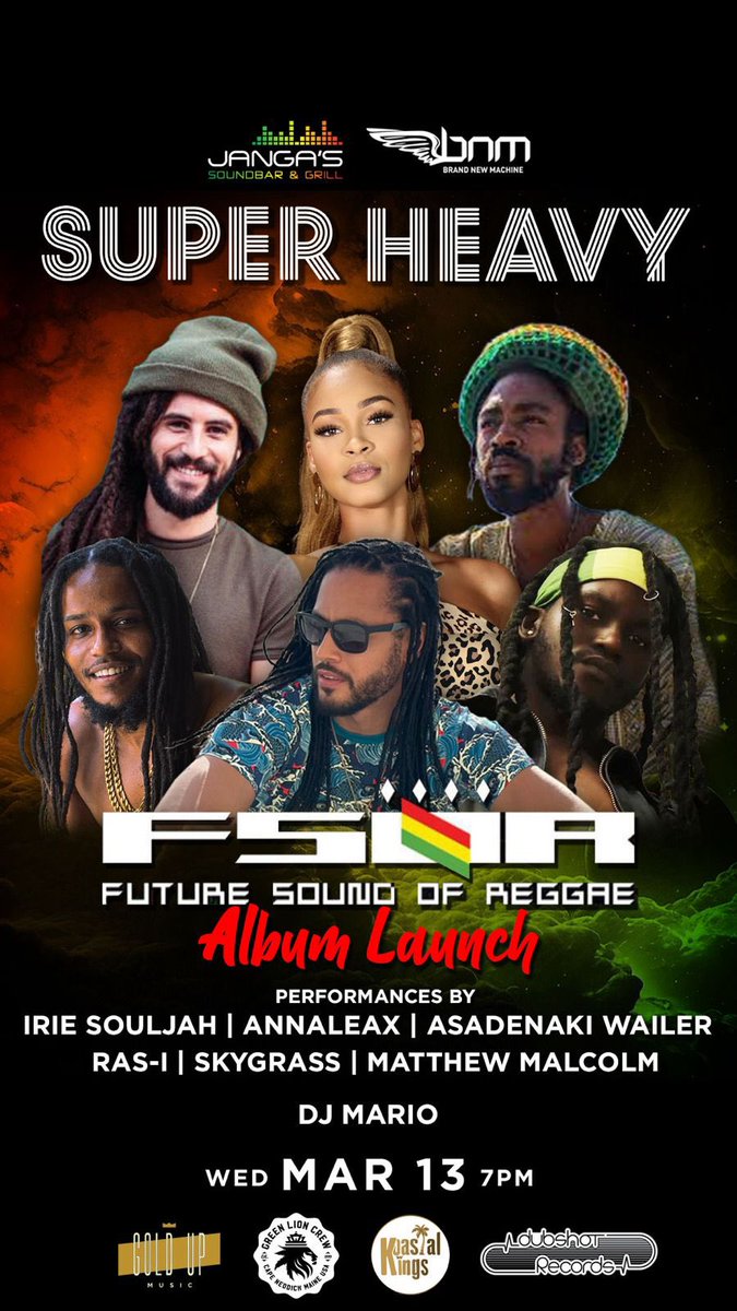dubshot's tweet photo. #livereggae @FSORMusic @brandnewmachine #releaseparty https://t.co/6cj9WLU1a6