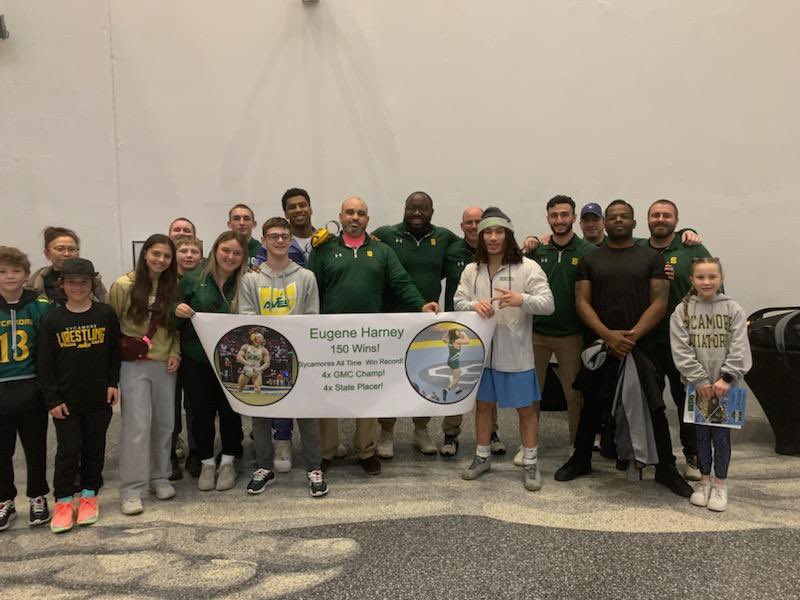 Congrats to Eugene Harney on winning back to back championships. Eugene also finished the season with 151 wins, setting another Sycamore record!