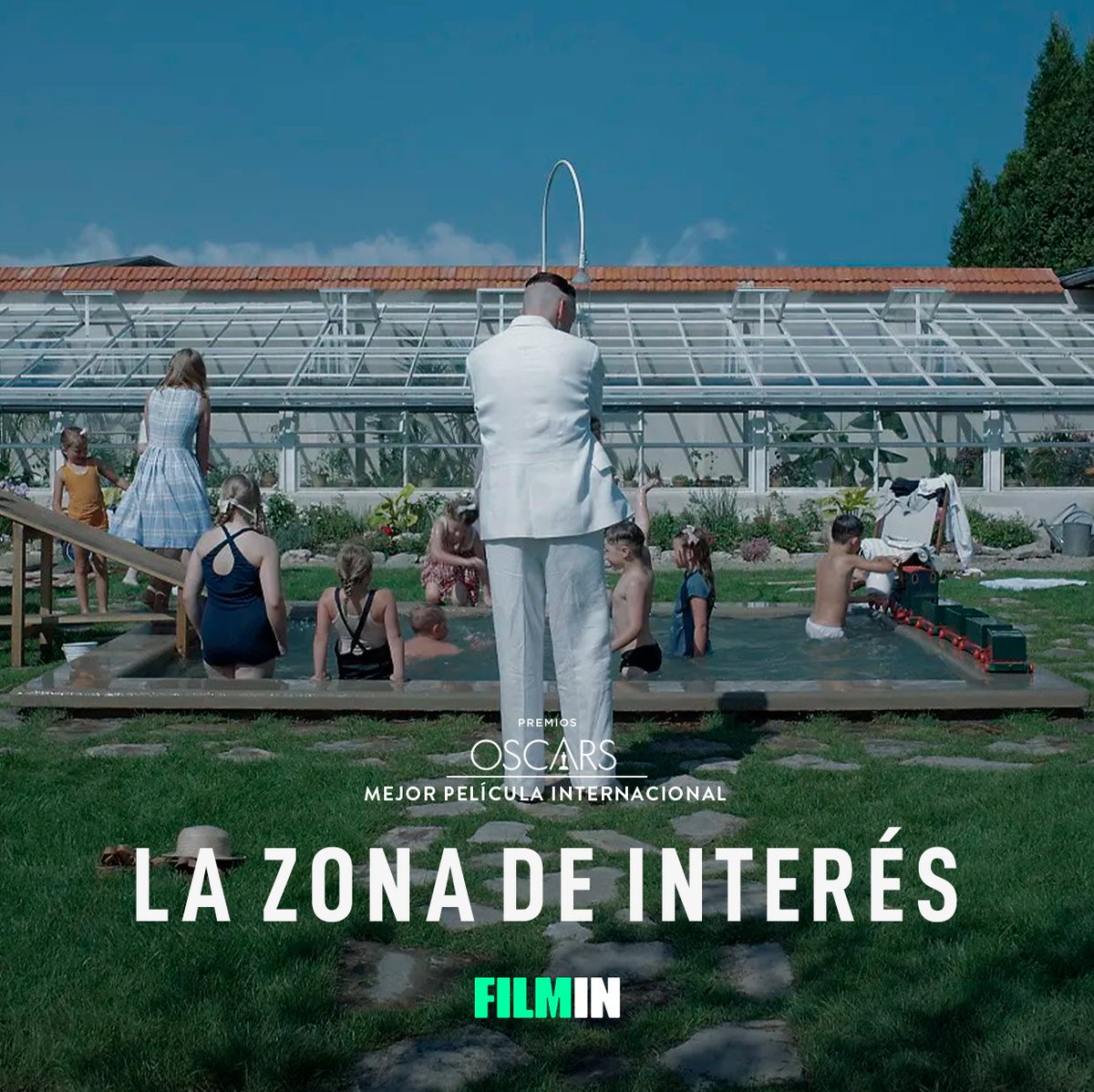 Filmin's tweet photo. Una película magnética que te sacude por dentro y que es más relevante que nunca. 

La zona de interés ha ganado el Oscar a Mejor Película Internacional y llega el 17 de mayo a Filmin. https://t.co/xXn6VQuZJa