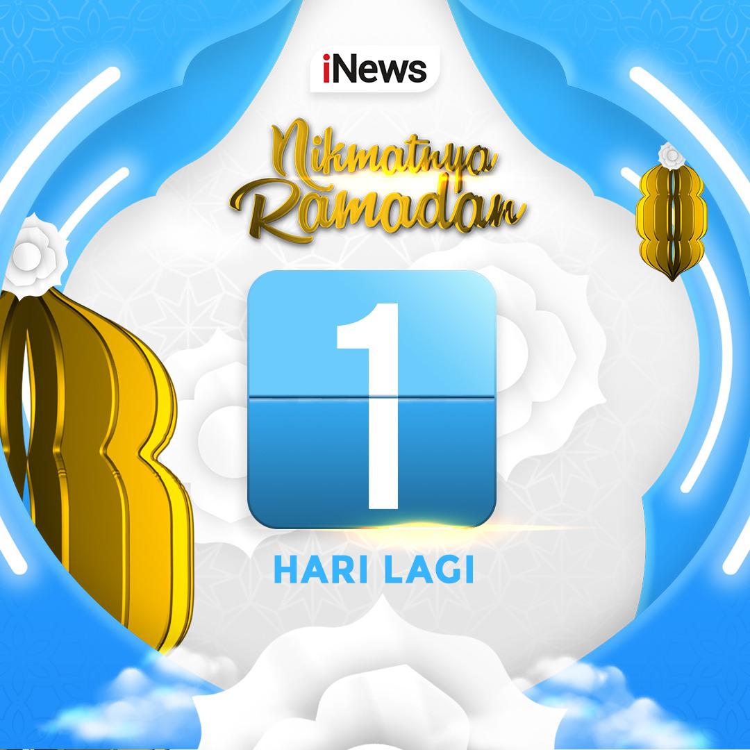 officialinews_'s tweet photo. 1 HARI LAGI!
Nikmatnya Ramadan menghadirkan serangkaian program religi, hiburan, dan pastinya inspiratif.
hanya di iNews
#inews #MNCGROUP #inewsmediagroup #inewselectioncenter #bulanpuasa #menujuramadan #bulanberkah #ramadan #bulansuciramadan #ramadan2024 #nikmatnyaramadan #RamadanKareem