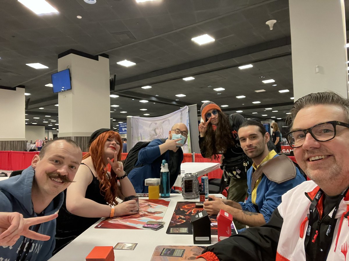 IrisofPaliano's tweet photo. Home from #SCGPhilly and a fantastic weekend. Very glad I got time with friends, and killed it jamming a new cEDH deck in a tournament. We love love looooove the Gathering. πβ₯οΈ
Next stop: Punt City 3 in April. https://t.co/y71PxzevdI
