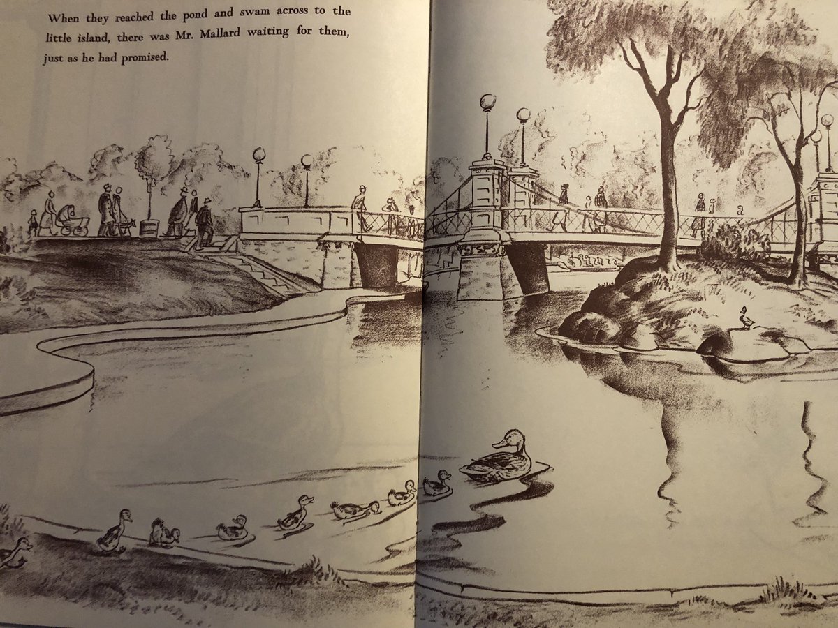 KateNBlackwood's tweet image. This weekend’s long run (20 miles) took me around Boston’s Public Garden…site of the happy ending of Make Way for Ducklings. #BostonMarathon2024 #running #notspringyet