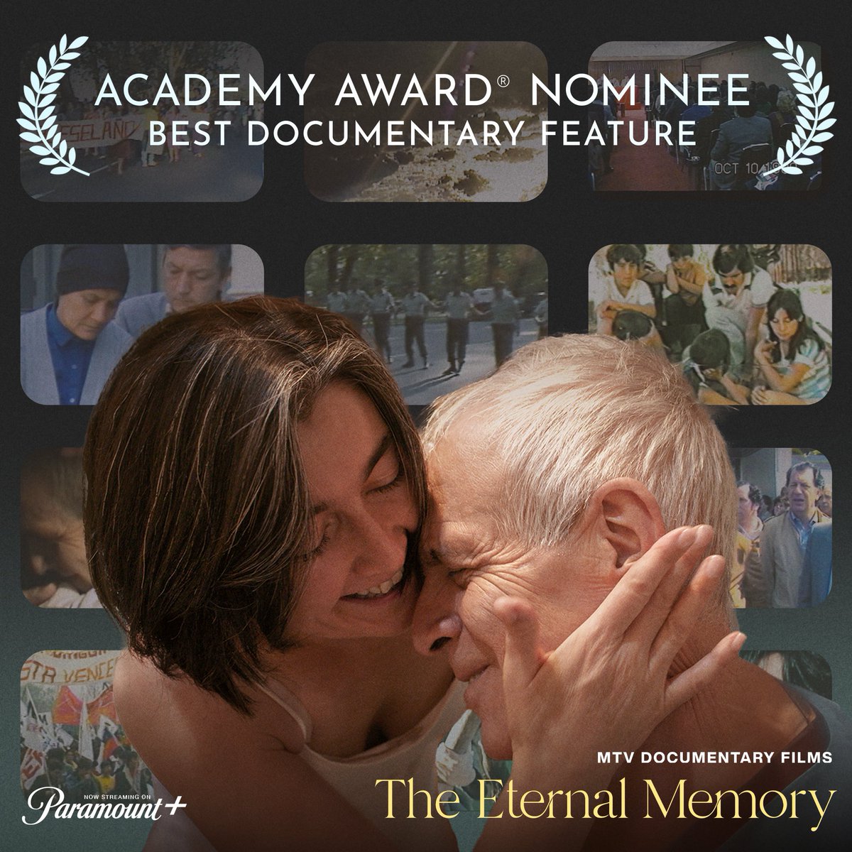 This year’s #Oscars-nominated documentary “The Eternal Memory”  tells the story of journalist Augusto Góngora and actress Paulina Urrutia, whose marriage prevails when Augusto is diagnosed with Alzheimer’s. Read our interview with Paulina: bit.ly/3T5RmR9. #ENDALZ