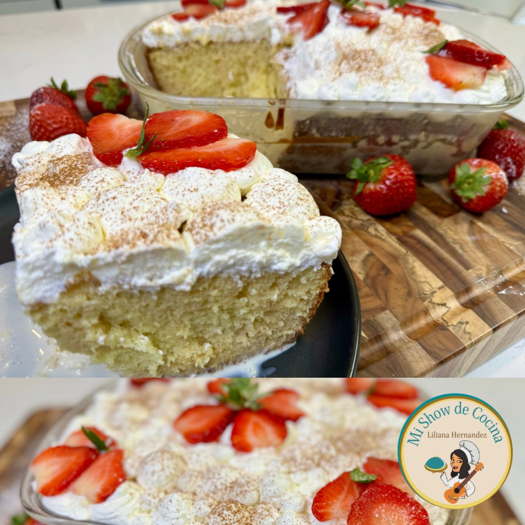 MiShowdeCocina's tweet photo. HOW TO MAKE A DELICIOUS "TRES LECHES" STEP BY STEP!
https://t.co/AGz4opVMjA https://t.co/oEmG42bVil