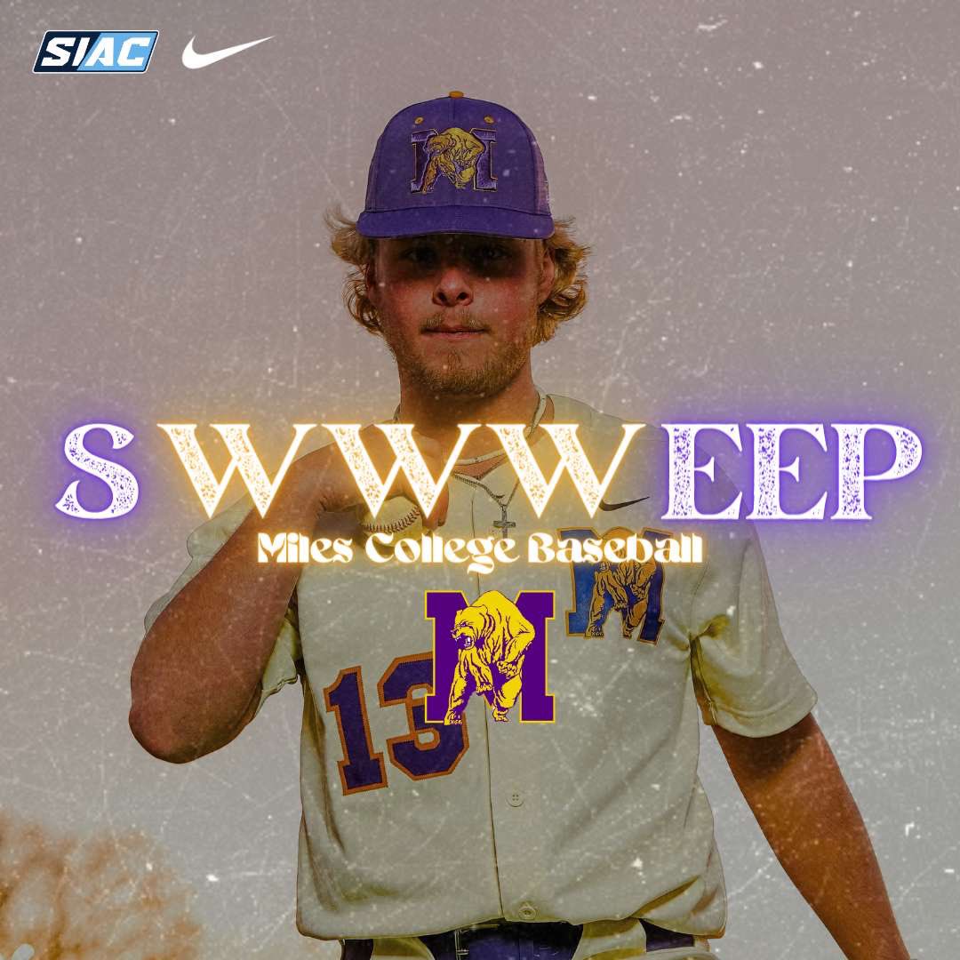 Miles sweeps the weekend series vs Lemoyne Owen out scoring them 36-6 on the weekend! 🧹🧹🧹