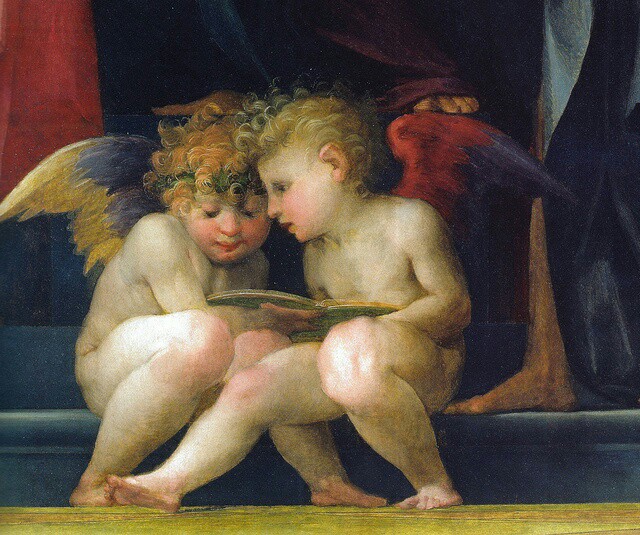 L'Amore non è utile, 
è necessario.

Rosso Fiorentino, (particolare) Pala dello Spedalingo, 1518, Galleria degli Uffizi.