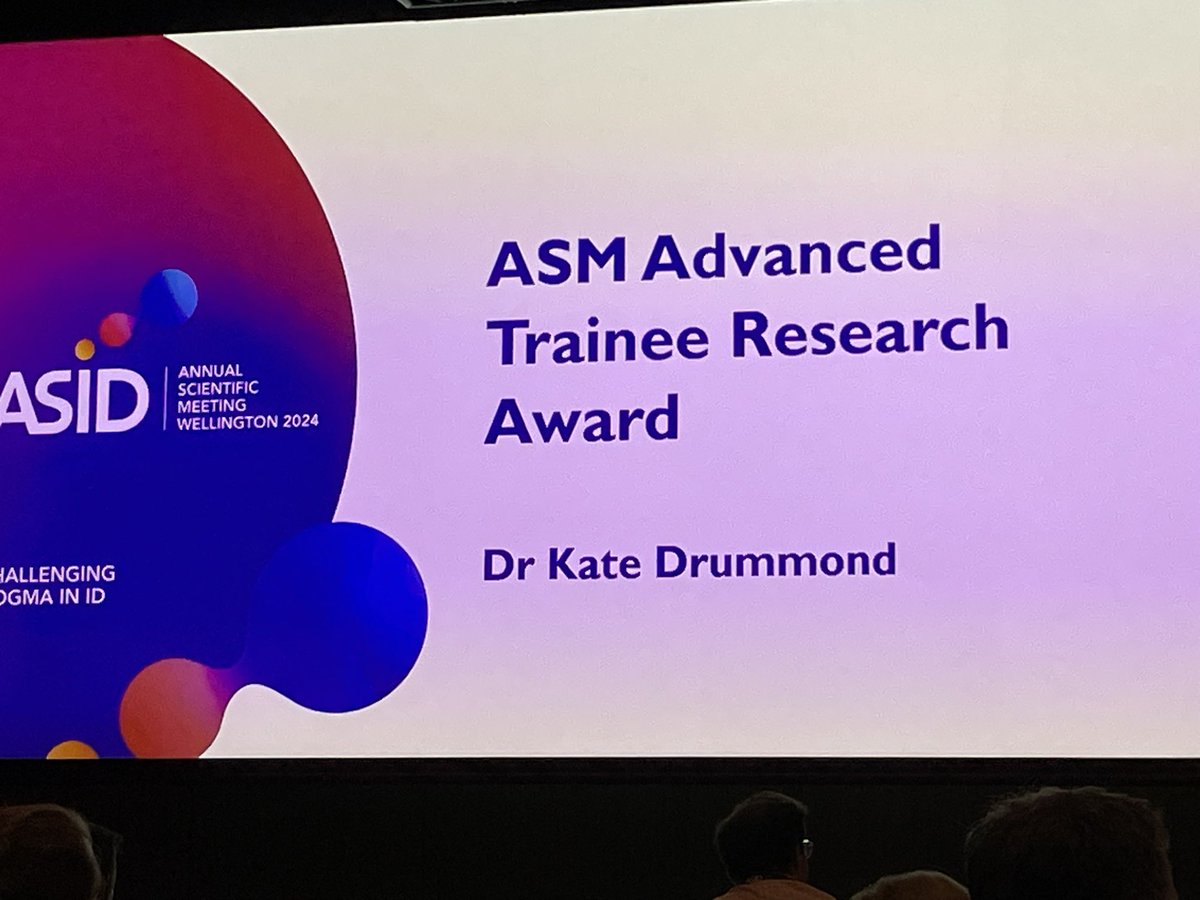TrubianoJason's tweet photo. Dr Kate Drummond @id_austin registar presenting work on #TypeA #penicillinallergy #delabeling and winning @ASIDANZ trainee award and HICSIG award! Working with the future ⭐️ @Elise_Mitri from @CAAR_Aus @TheDohertyInst @NACEresearch https://t.co/V0mapvZbWZ