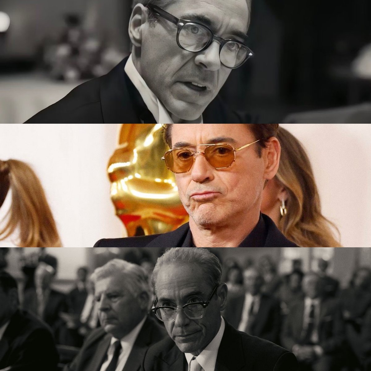 CinemaTweets1's tweet image. Robert Downey Jr.: Winner of the #Oscar for Best Supporting Actor