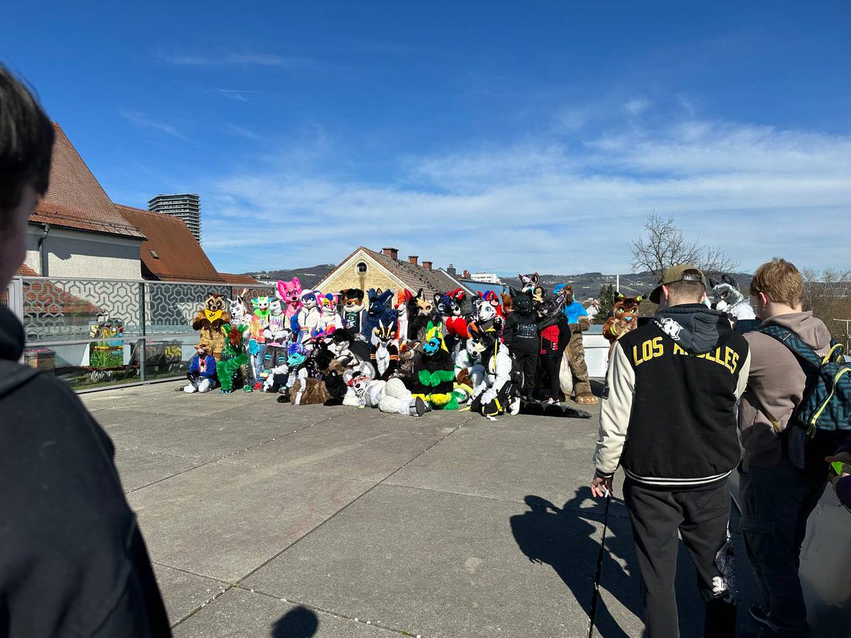 HarukiTanuki's tweet photo. I was on my first Suitwalk on Saturday. I had Tons of fun :3 https://t.co/gQFap7BDRm