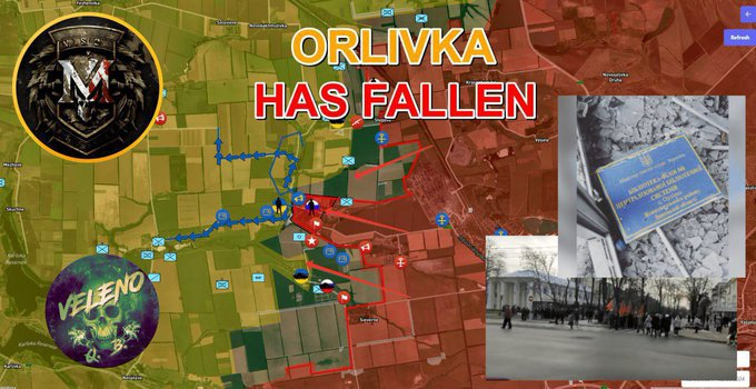 ferozwala's tweet image. #Breaking 
Russia has captured Orlivka – a Russian source.

It is reported that Russian troops captured the village of #Orlivka near #Avdeevka.

#RussiaUkraineWar