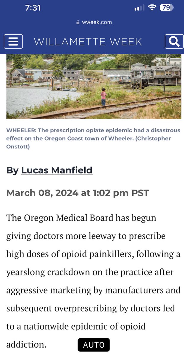 Your reporter, @Lucas_Manfield missed this story completely. Govt mfg this “prescription opiate epidemic” w/the help of media like @wweek using falsified data that conflated the small amt of prescription med deaths w/the large # of illicit drug deaths to