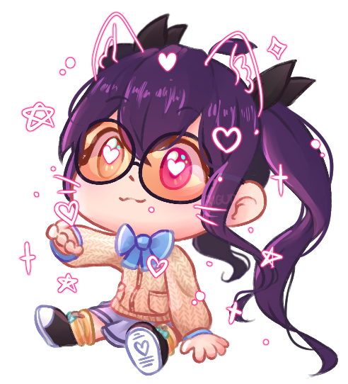 i drew u a new chibi now pls stop torturing me w/ old art <a href="/ToastyLuka/">🍞ToastyLuka🍞</a>