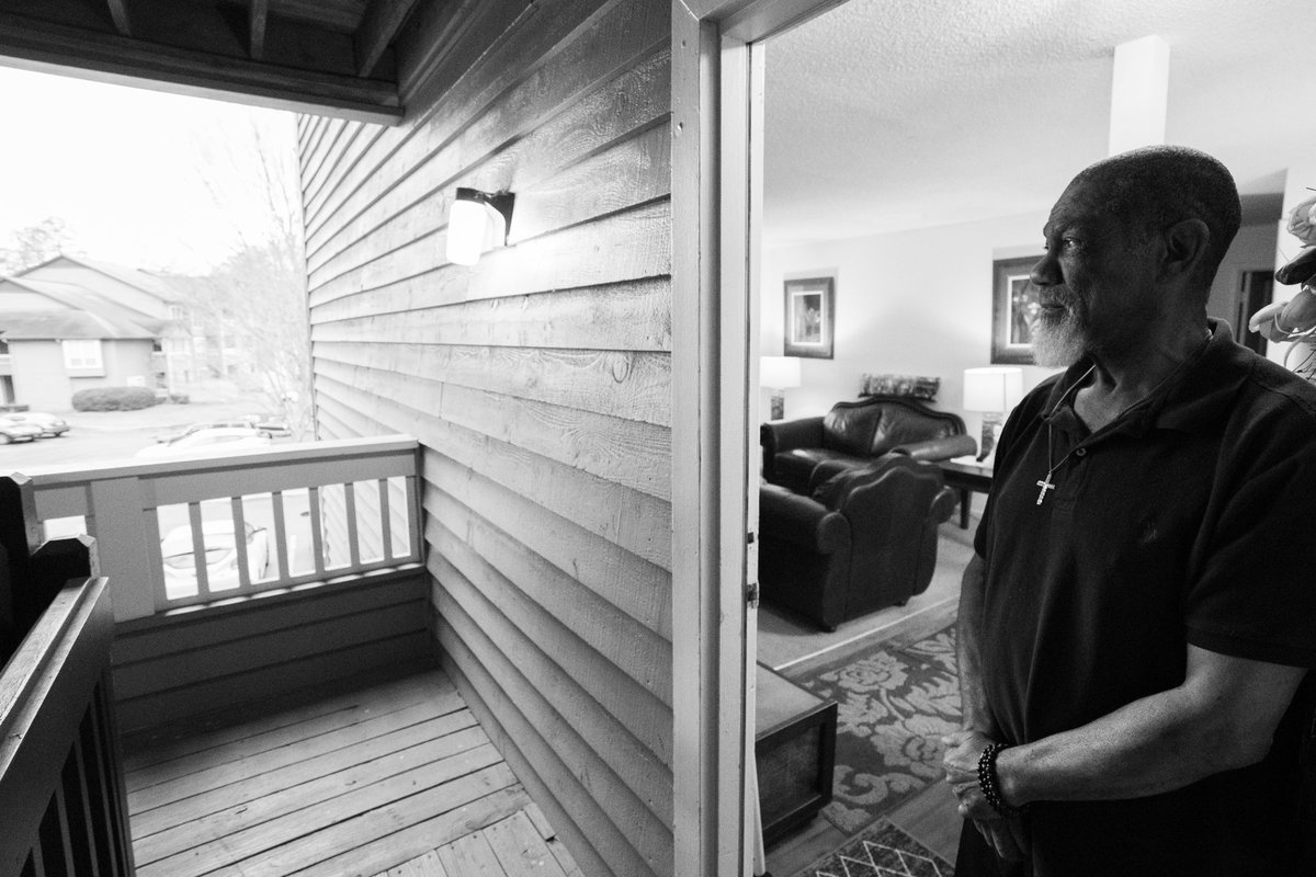 "Some nights, I sit out on that balcony, look at the moon and just thank God for all I have now.” - Reggie, Sponsored Resident housed with support of Lotus Campaign's Landlord Participation Program
PC: Rob Hammer Photography