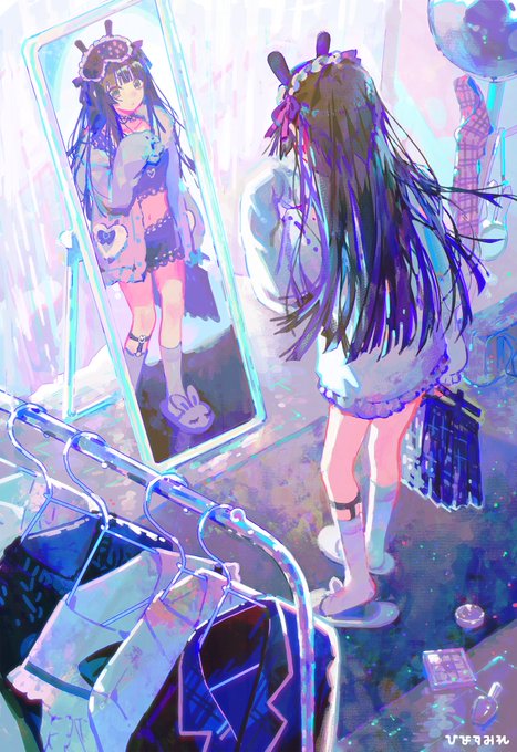 新衣装ヨカッタ… #みとあーと #委員長の新衣装 