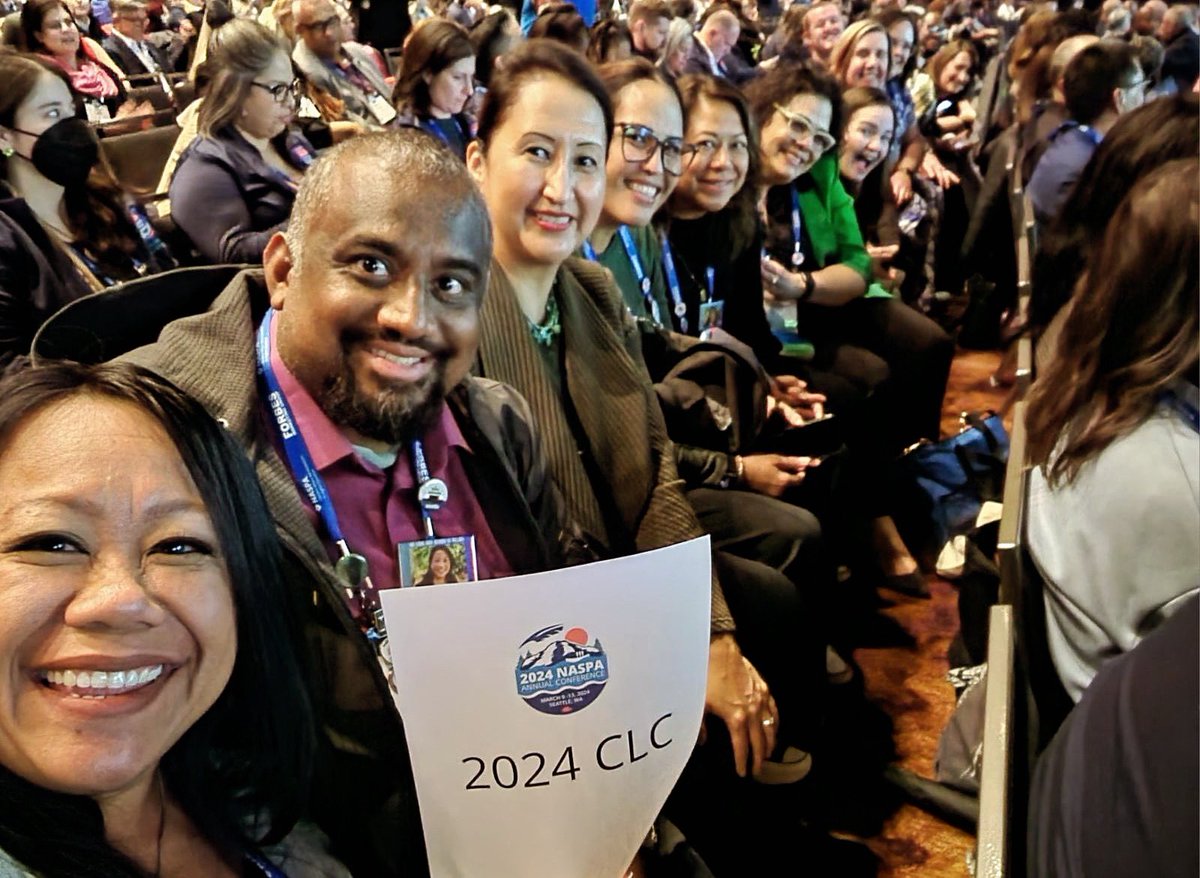 michelekleeman's tweet photo. This planning committee was such a joy and blessing to work alongside. These humans are kind, passionate, and amazing. We hope you enjoy the #naspa2024 conference! #DoYouNASPA #SmartGirlsHaveMoreFun https://t.co/ne6JBqYr5Z