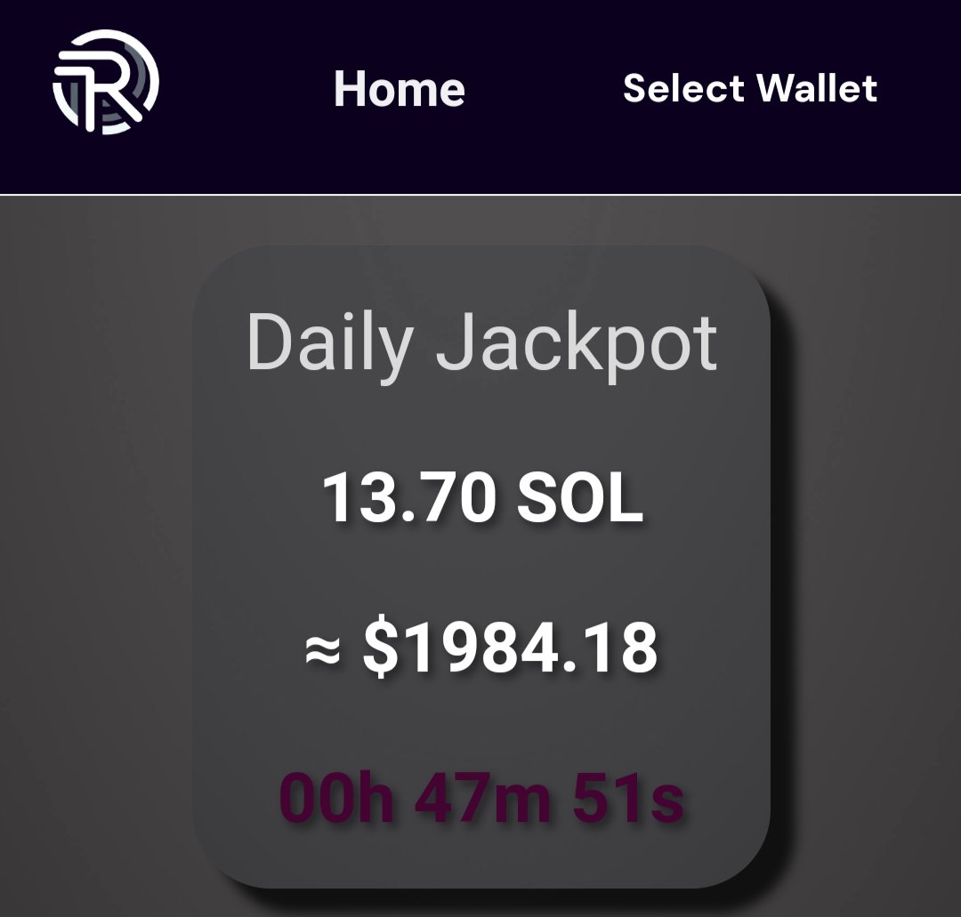 @Poe_Ether Dogs cats frogs penguin are fun but people want peace of mind and stability......$Rewd .. DAILY Jackpot in SOL... Daily Reward in sol.. daily burn of supply.. do you not like free money and lifetime daily jackpot of sol ..