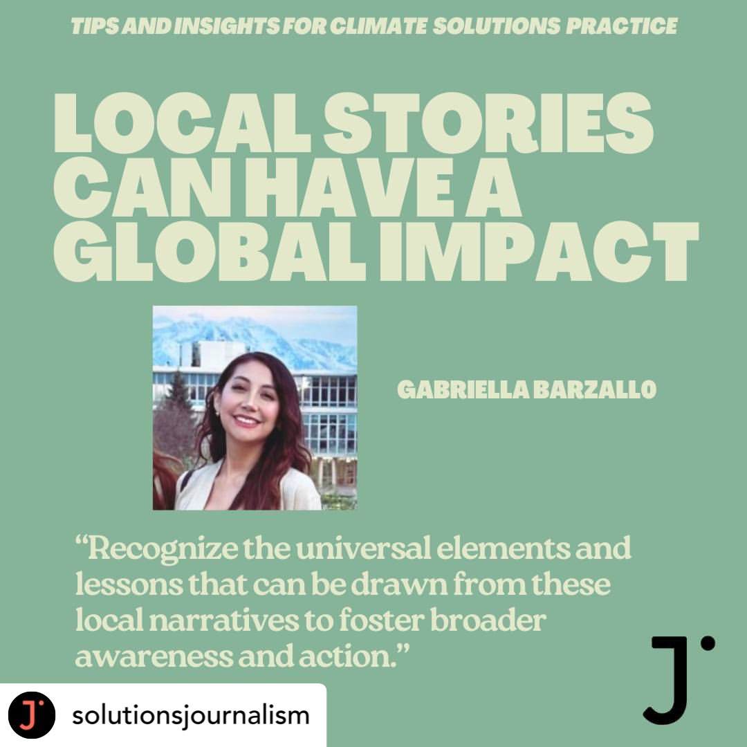 Thank you, @soljourno ! I’m proud to have been part of the Inaugural Climate Solutions Cohort and have contributed to the creation of its✨Climate Solutions Reporting Guide✨ along with my peers! check the full guide here: sjn-static.s3.amazonaws.com/Guide+for+Cove…