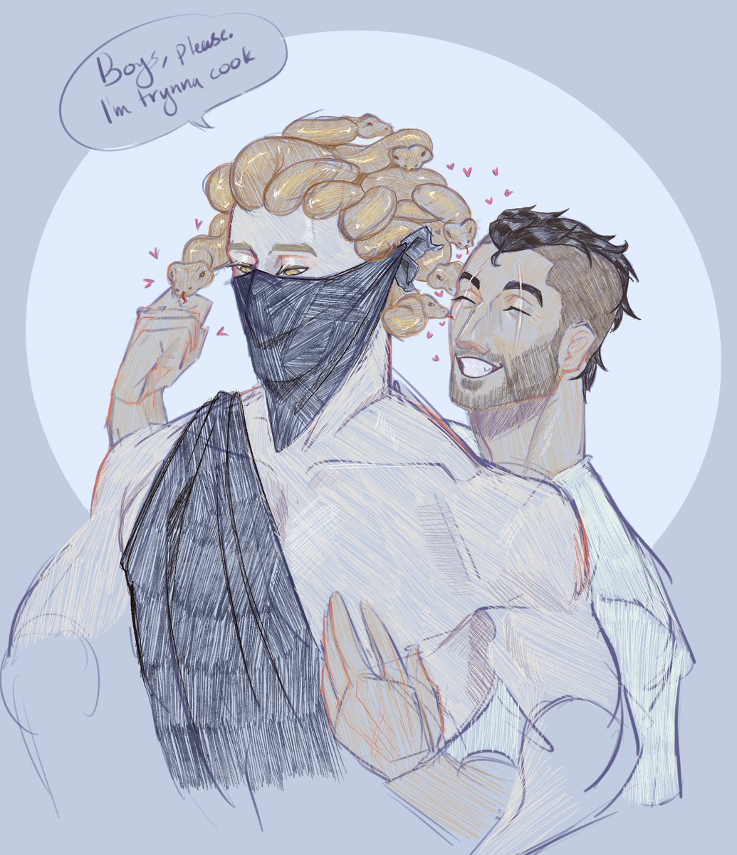 I missed Kairos so much so I doodles some more for it