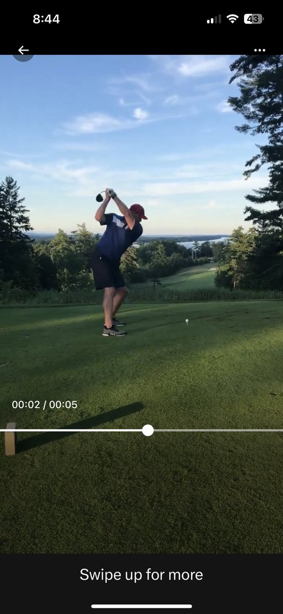 cmkirch's tweet photo. @travishohner @shkeengolf You just have no where to go from here with your hands that shallow and high. https://t.co/MCkO7JKN4U