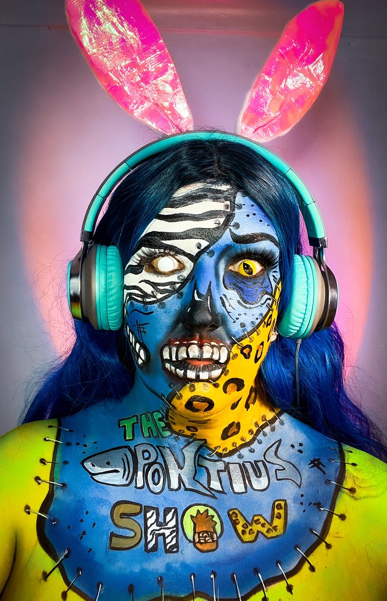HeidiBe27982495's tweet photo. I did this face paint based on The Chris Pontius logo , hope Chris Pontius likes it , I’m a big Jackass Fan ❤️🖤🤍#chrispontius #ThePontiusShow #jackass #90s #warning #partyboy #dickhouse #facepaint let’s hope he sees it 🙏 https://t.co/U1HBW5RfJl