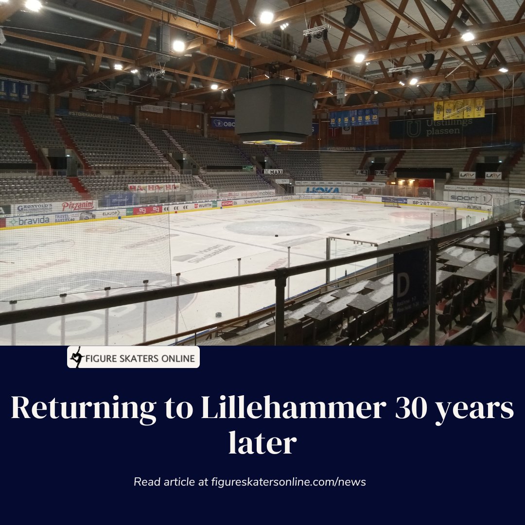 Team FSO's @SMammoser traveled to Lillehammer for the 30th anniversary of the 1994 Olympics. He went inside Hamar Olympic Amphitheater (now known as the CC Amfi) & took a look back at the skating events from those games. 

Read his trip down memory lane: figureskatersonline.com/news/2024/03/1…