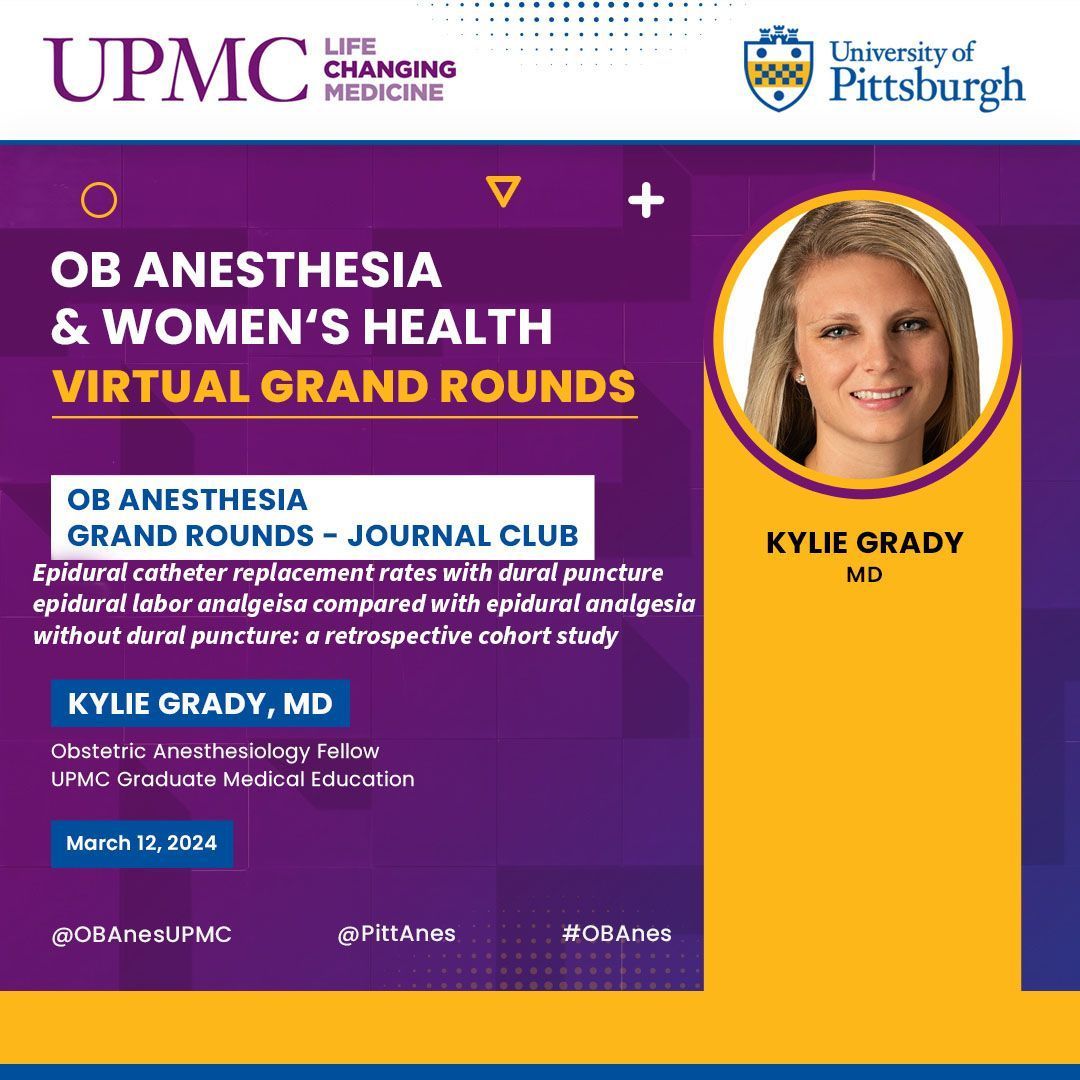 YEYYYYY! for next week's ✨✨✨ #OBAnes Women's Grand Rounds ✨✨✨ where Dr Grady will lead Journal Club! See you there! #anesthesiology #patientsafety @pittanes @upmc_rfac 🤰🏿🤰🤰🏻🤰🏼🤰🏽🤰🏾🤰🏿🤱🏿🤱🤱🏻🤱🏼🤱🏽🤱🏾🤱🏿