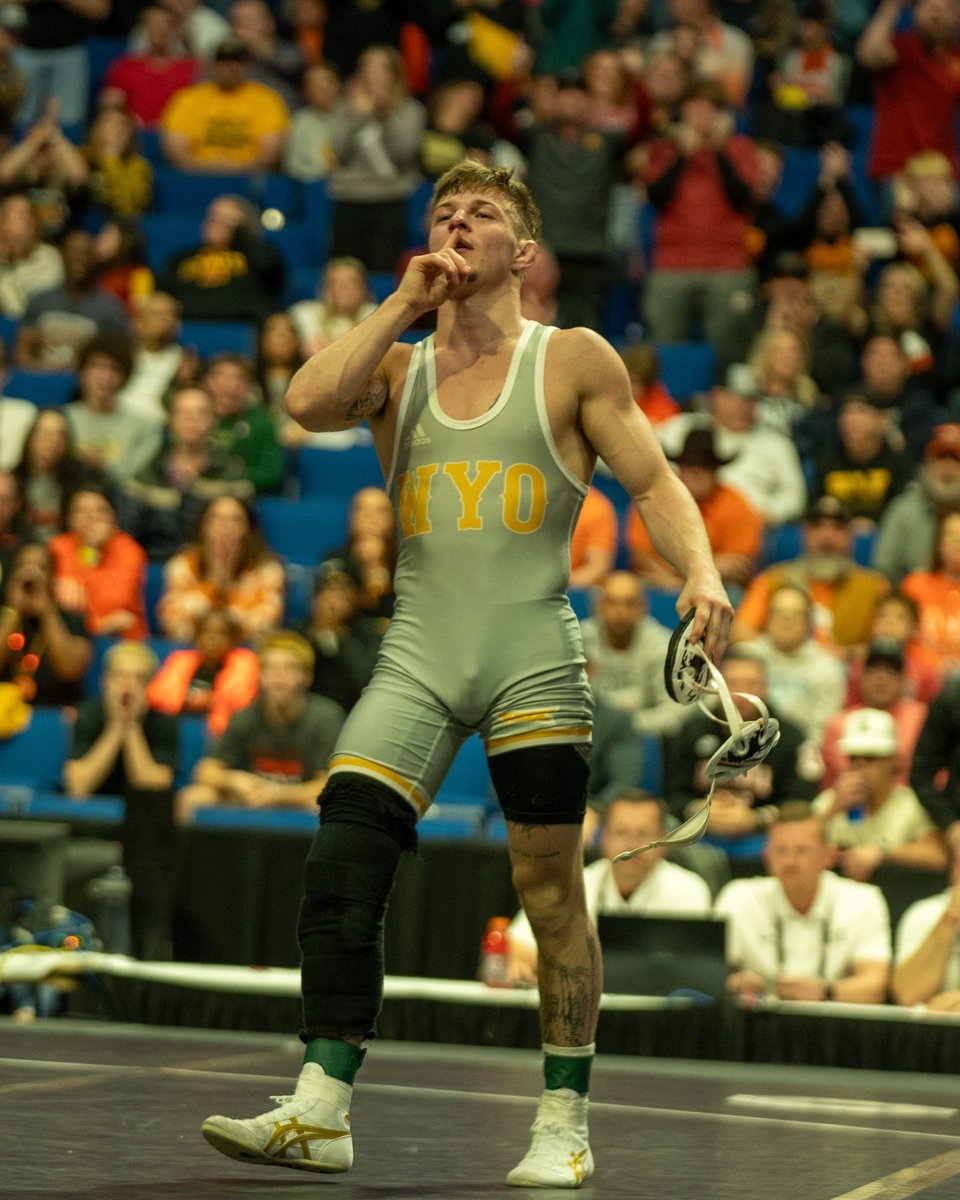 WyoWrestle's tweet photo. YOUR BIG XII CHAMPION

#OneWyoming • #LCT https://t.co/pGNytujfaS