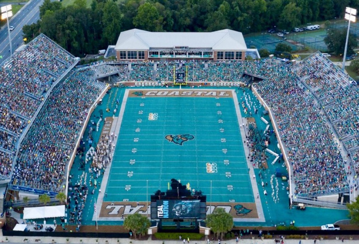 This week @CoastalFootball Carolina Visit #2THECO4ST @BallAtTheBeach Spring Practice @CoachTimBeck @DanCarrel @Coach_Naivar @CoachBrumbaugh @CFuller29Coach @CoachMiller2525 @CoachMattPearce @_AbuTuray #TEALNATION @CoachEP_OHS @CoachBradLennox #Kowboys