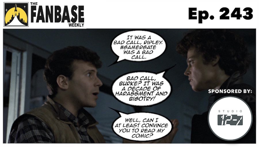 FanbaseWeekly's tweet photo. Don't miss tomorrow's #brandnew Ep of #TheFanbaseWeekly #podcast! Special guests @BrandonEaston & Gabe Cheng Join Us to Discuss #GamerGate 10 Years Later & More of the Week's #Geeky #News!
Sponsor: Studio 12-7 (@ArtEbuen)
#PodernFamily #Burke #Aliens #ZackSnyder #Batman https://t.co/C1UufnhpYH