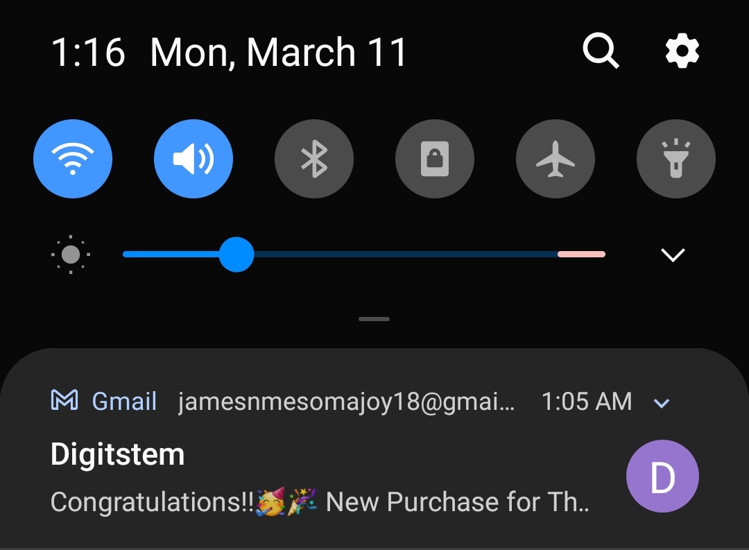 Making sales even whilst in bed🥳Midnight sales is sweeet oo🥳🥳💃💃 peep the time and date na😁🙈There's money online!! Thank you <a href="/digitstem/">Digitstem</a> for a system that works🙏🥰