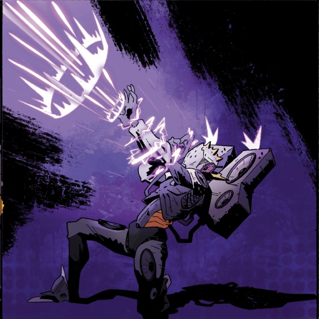 quantum_strudel's tweet photo. @webtooncanvas The sound machine 🔊 https://t.co/TBmr33jyBl art by @BelliscoMarc colors by @epythiart https://t.co/giXMfZc0om