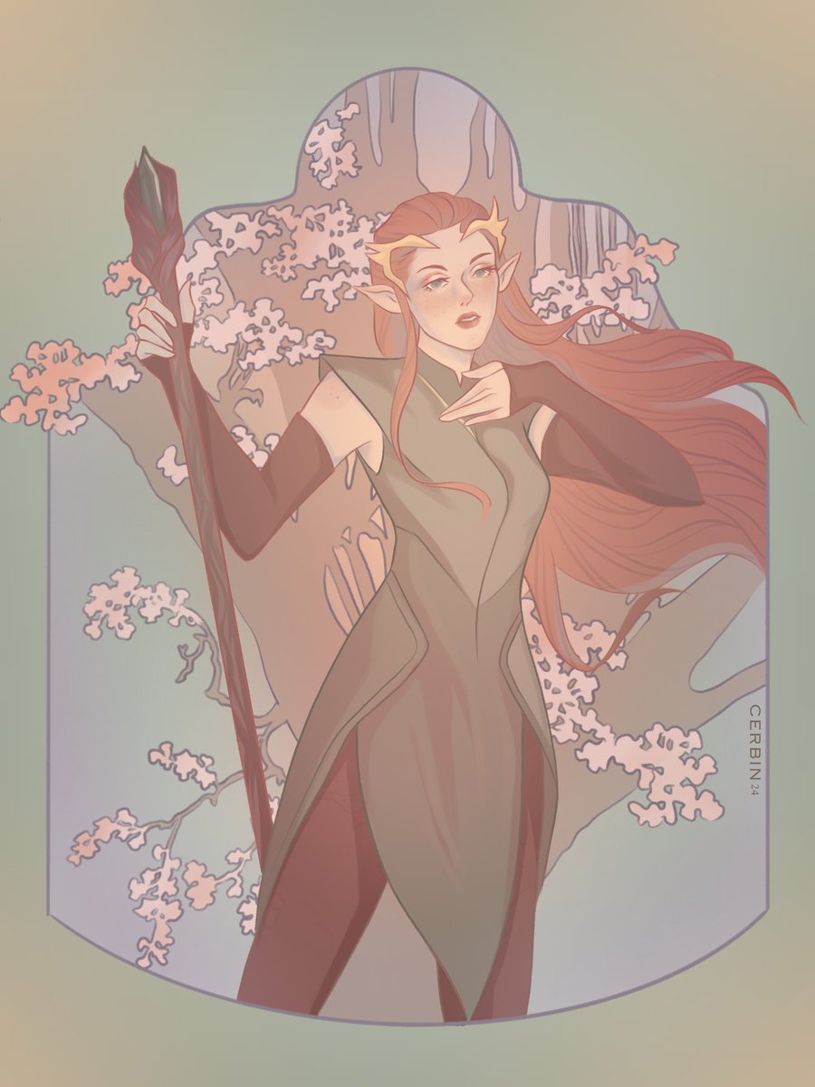 Cerbin_K's tweet photo. Почувствовала весну, душа потребовала #keyleth 

#Thelegendofvoxmachina https://t.co/dPdLrue8dI