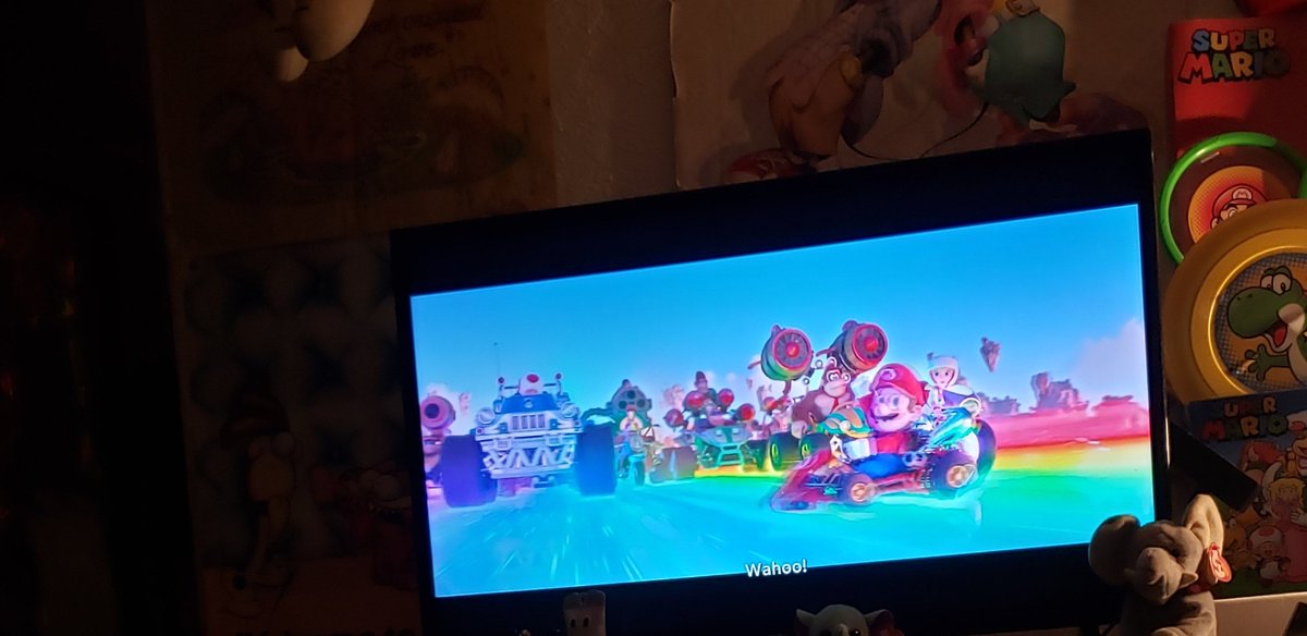 AshForeverGoth's tweet photo. Mario driving on the rainbow road!🌈 😍 #woohoo #MAR10Day https://t.co/0sKQCeUJEu