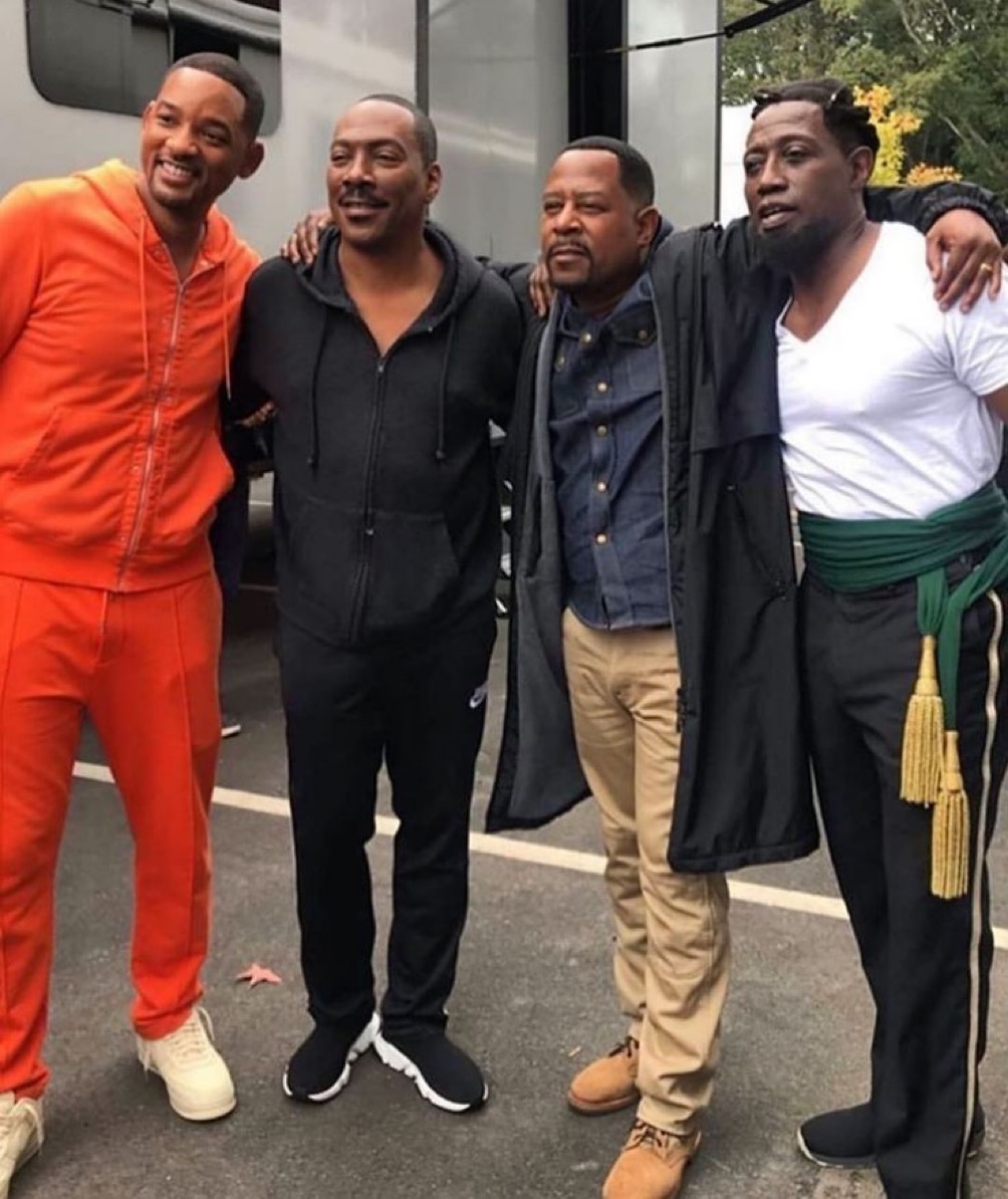 Will Smith, Eddie Murphy, Martin Lawrence, and Wesley Snipes 📸