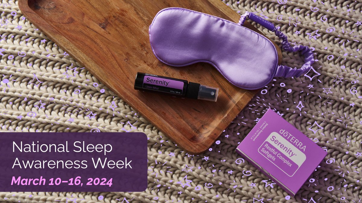 Sweet dreams start here! 😴✨ As we celebrate National Sleep Week, enhance your sleep routine with the soothing embrace of doTERRA Serenity #sweetdreams #sleeproutine